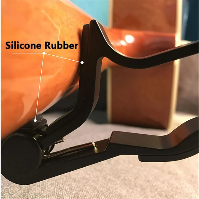 Capotasto Chitarra MUGIG - In Alluminio Con Rivestimento Silicone, Per Chitarre Acustiche Ed Elettriche - Foto 12