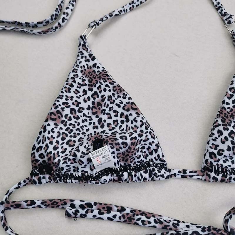 2022 New Sexy Mini Micro Bikinis Halter Swimwear Women Swimsuit Female Low Waist Bikini Set Brazilian Bathing Suit Summer Beach shein bikini sets