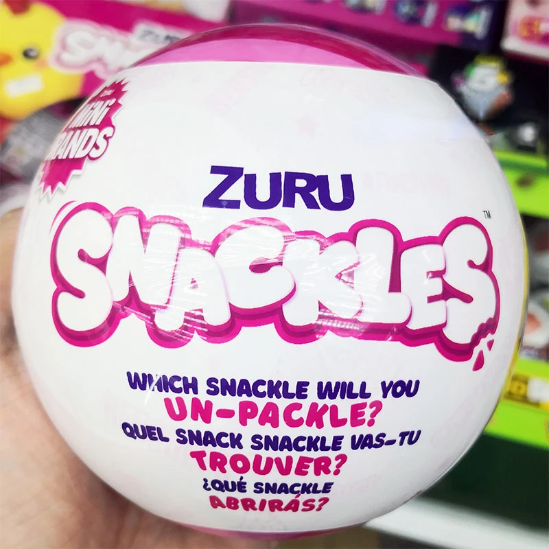 Original Zuru Snackles Super Soft Plush Snack Brand Cute Little
