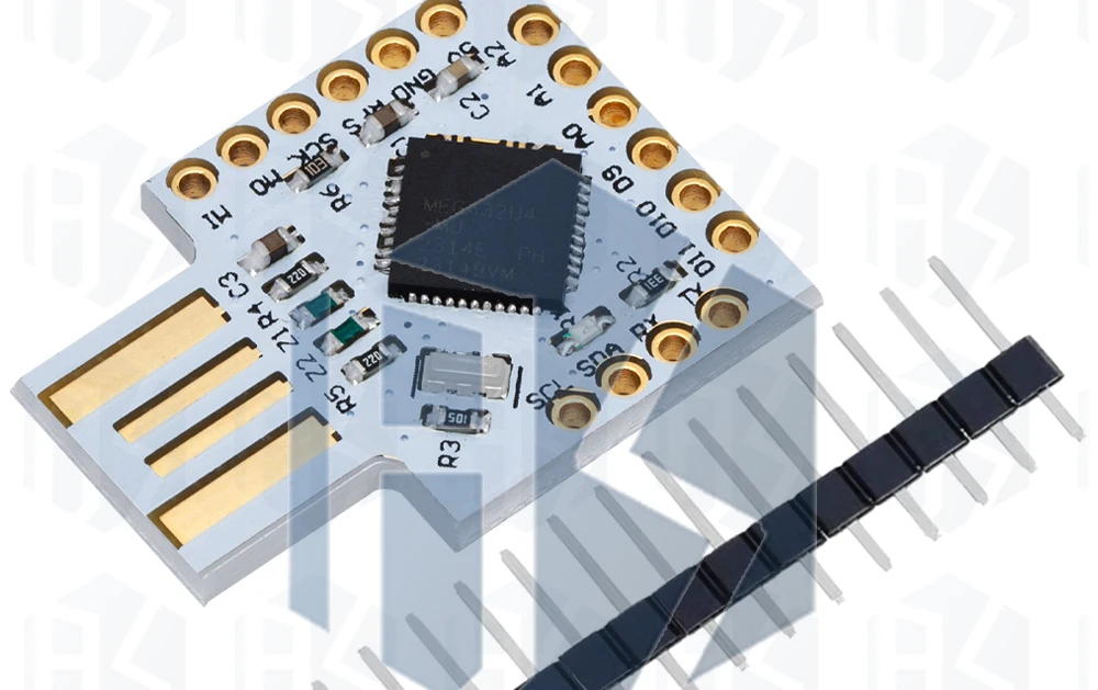 1~10PCS EGBO Beetle Leonardo USB ATMEGA32U4 Mini-Entwicklungsboard Analoge Virtuelle Tastatur Schwarz und Weiß – Detail 6