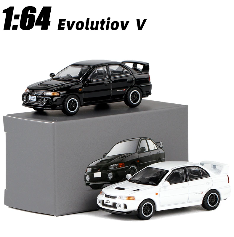Hu.Boss 1/64 Lancer Evolution Ⅴ Sports Car Diecast Model Car