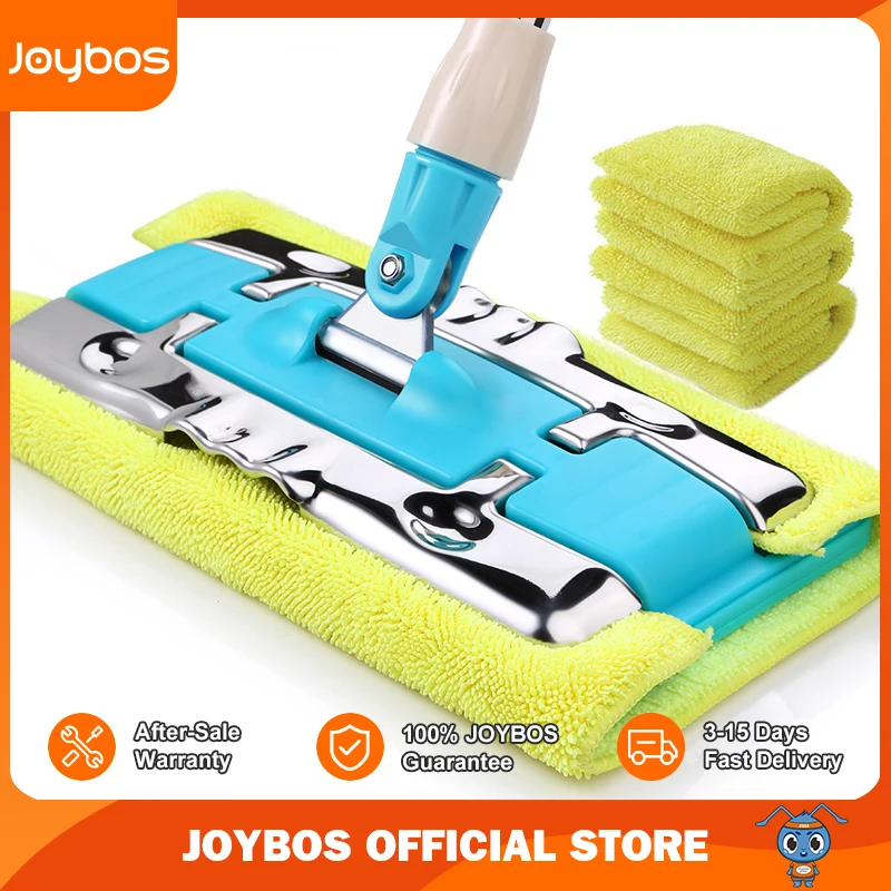 JOYBOS Wet Mops High Quality Clamp Mop Microfiber Cloth Wood Tiles