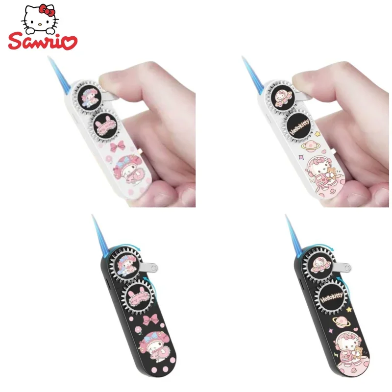 

Sanrio Anime Peripheral Kawaii Cartoon Kulomi My Melody Rocker Arm Windproof Lighter Creative Cigarette Lighter Gift Wholesale