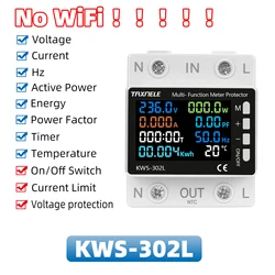 Smart WiFi Energy Meter with Voltage Protection and Temperature Monitoring (Meter Protector)