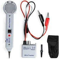 Tone Generator Kit Wire Tracer Circuit Tester Tone Tracing Probe Kit 200EP High Accuracy Cable Tester Line Finder Toner 1