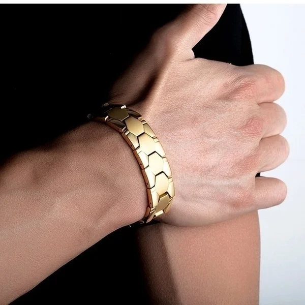Charm Armband Gezondheid Energie Armband Artritis Twisted Magnetische Prachtige Armband Mannelijke Gift Power Therapie Magneten Mannen Armband