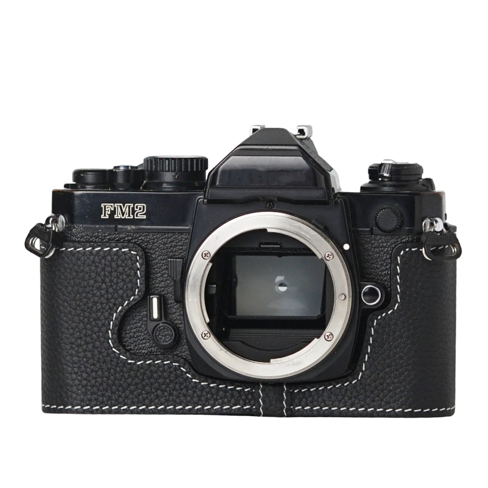 black camera case