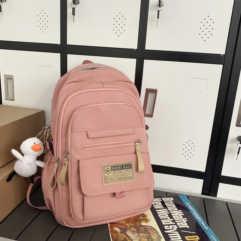 Kawaii College Style Mutipocket Harajuku Book Backpack