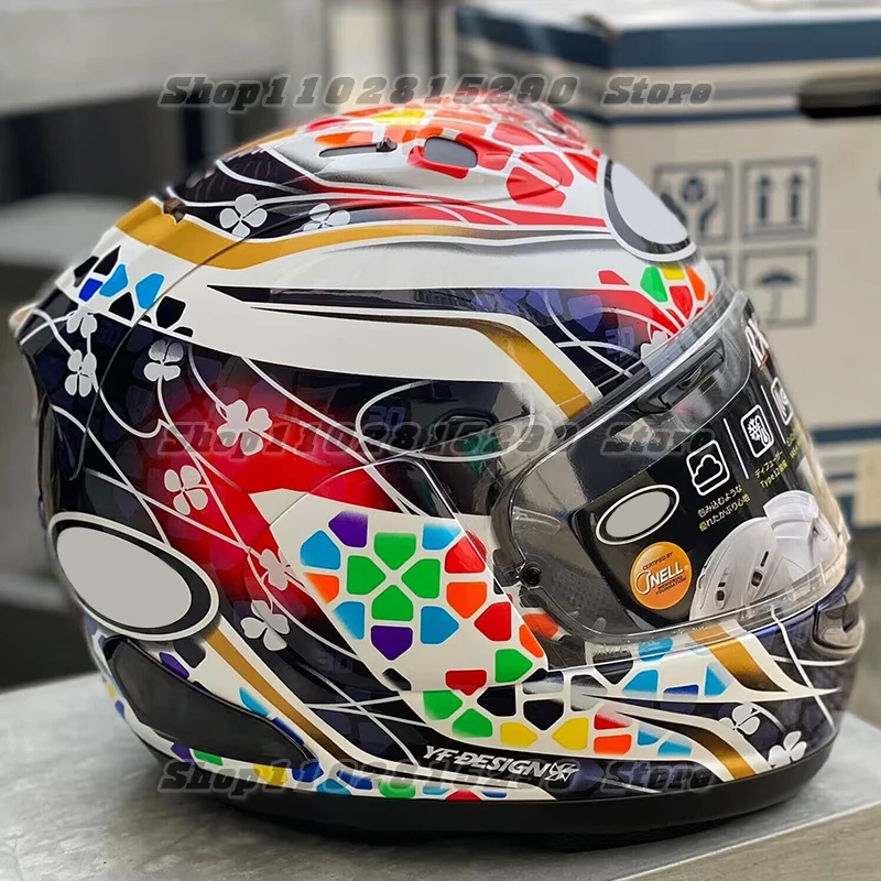Arai Rx 7v Yf Design Helmets ARAI RX-7V Evo Helm Nakagami GP2