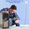 New: 500W Electric Air Duster Portable Compressed Air Handheld Air Blower for PC Computer Cleaning Laptop Keyboard Screen 5