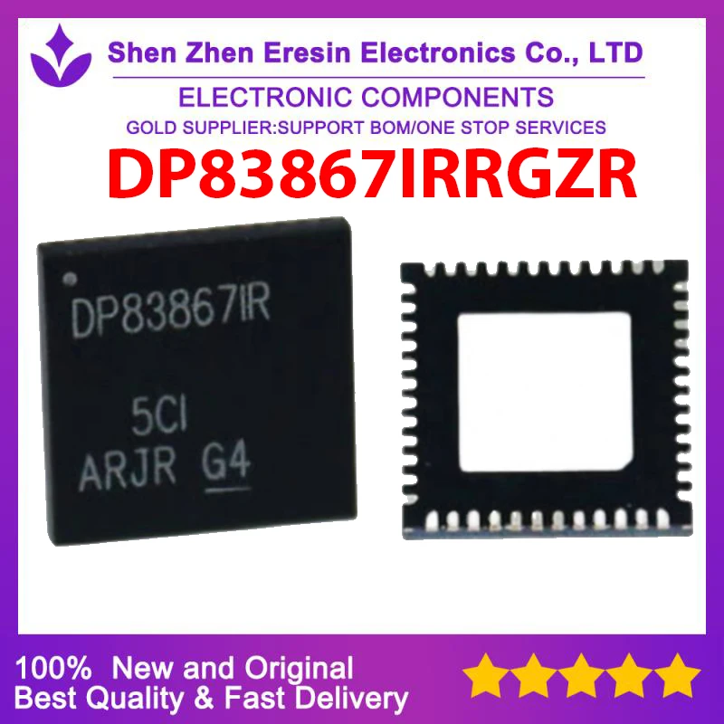 

Free shipping 1PCS/LOT DP83867IRRGZR QFN New and original