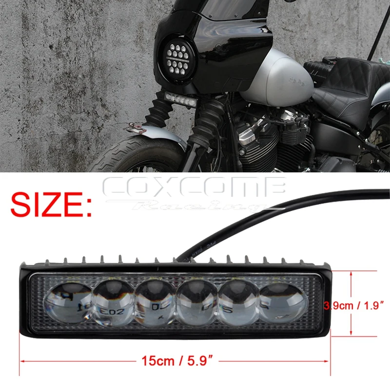 5-3/4 5.75 Led Motorcycle Headlight Hi-Lo Beam Drl + Bucket For Harle –  Dynamic Performance Tuning