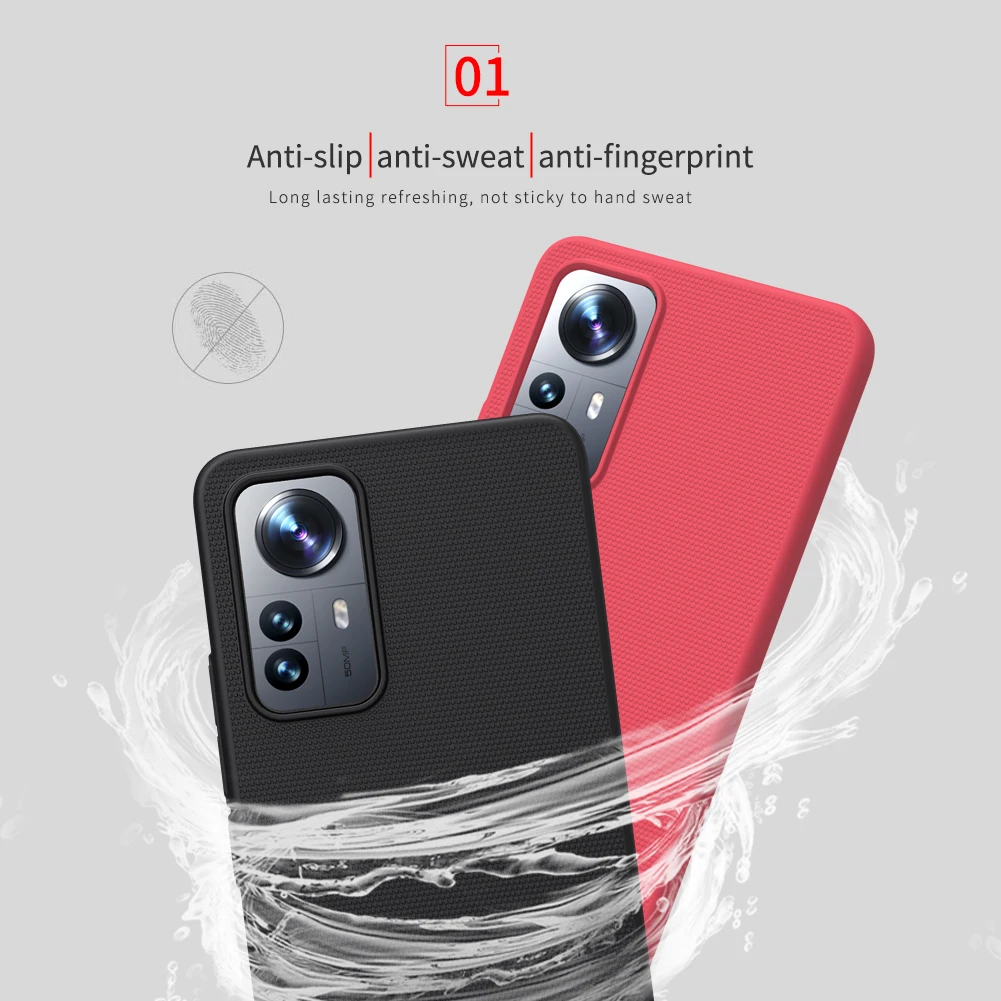 Nillkin – Funda protectora delgada para Xiaomi Redmi Note 12 Pro