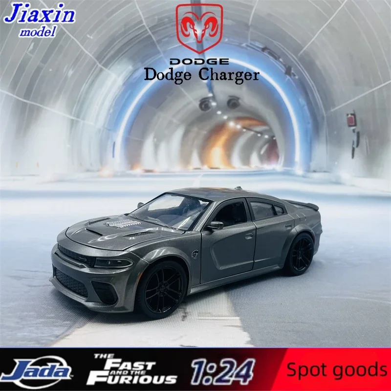 

jada 1/24 Fast & Furious 10 Dodge charger srt hellcat is a very cool car model gift