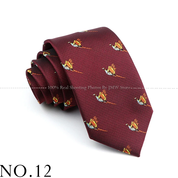Neues Design Hochzeit Männer Krawatte Tier Blumen rot blau schwarz lila Krawatten Männer Business Drops hipping Bräutigam Kragen Zubehör Geschenk – Detail 12