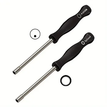 2 pezzi 21 denti scanalati + A-Circle strumento di regolazione carburatore kit di cacciaviti per Sears per artigiano per Poulan 1