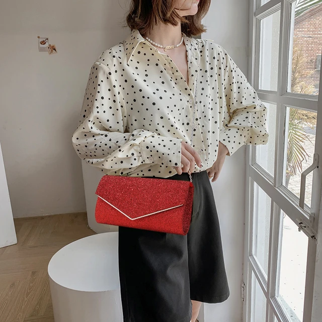 Bolsos de noche a la mujer y niña, carteras de mano con purpurina para fiestas, regalos de cumpleaños _ - AliExpress Mobile