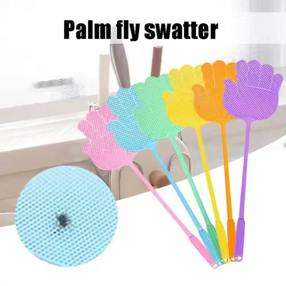 Plastic Fly Swatters Telescopic Extendable Fly Swatter Prevent Pest Mosquito Tool Flies Trap Retractable Swatter Garden Supplies