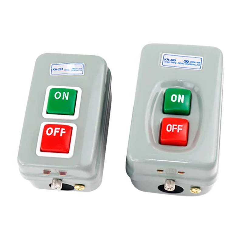 KH-201 KH-305 on-off 3P 30A/250V 20A/380V Transfer Push