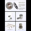 4~14mm Drill Bits Sharpener Grinder Milling Cutter with SDC / CBN Grinder Wheel for HSS material Drill Bits 4