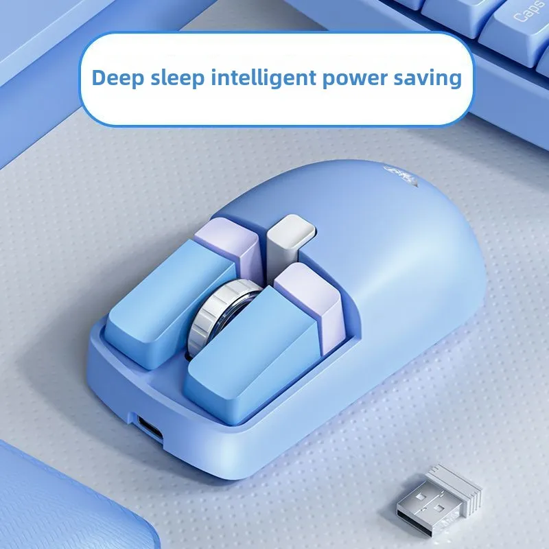 AULA SC320 Mouse Wireless 2.4G Dual-mode Bluetooth Charging for PC Laptop Ipad Office Esports