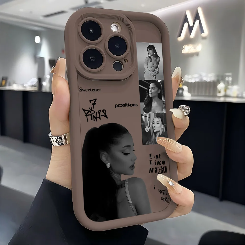 Ariana Grande Inspired Designer Phone Case - Stylish and Durable Cover