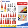 Stainless Steel Caulk Nozzle Applicator With Base Caulking Finisher Sealant Finishing   Bathroom Sink Nozzle For Adhesive Pistol 1