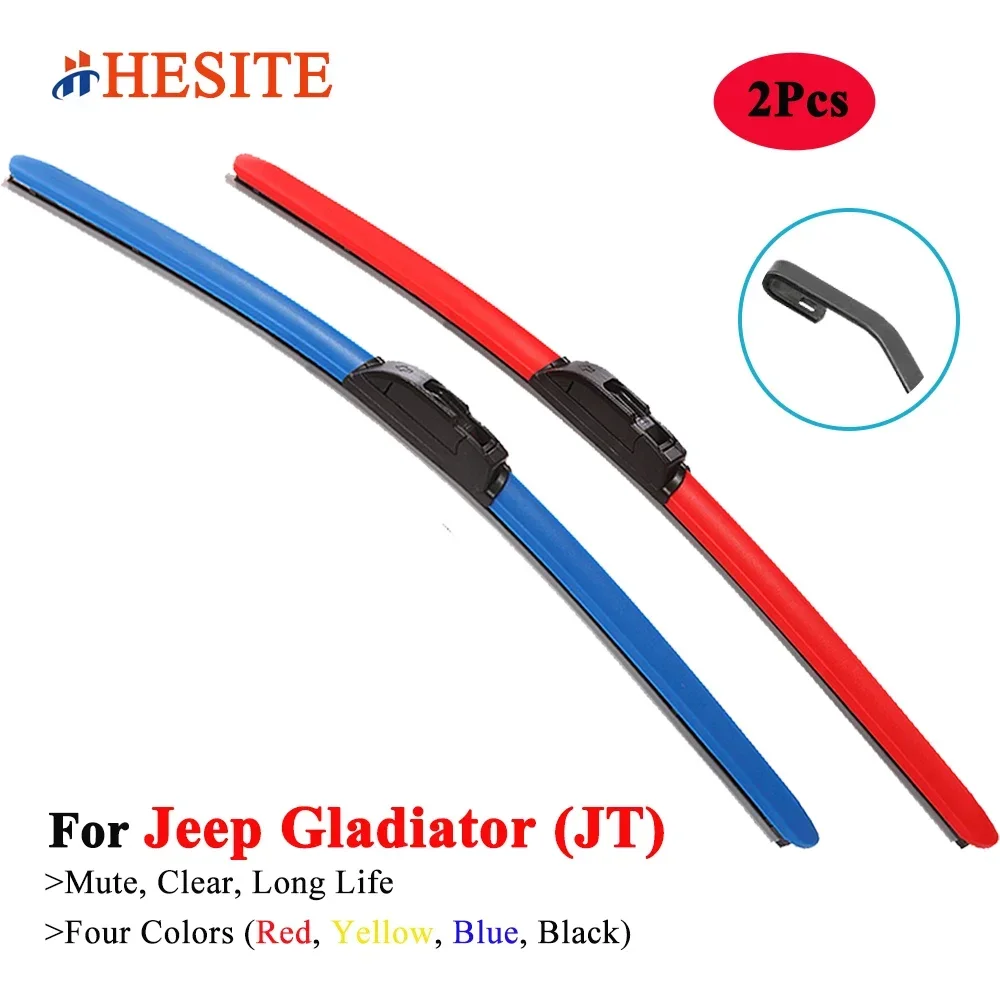 HESITEColorfulWiperBladesForJeepGladiatorJTPickUp20192020