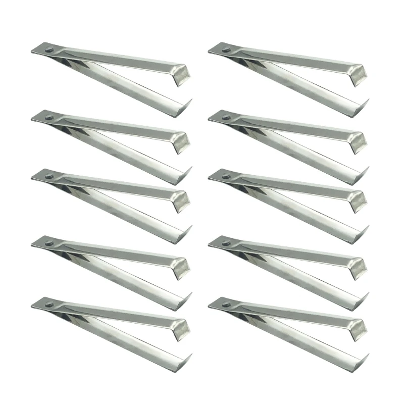 

10Pcs Garlic Peeler Clip Garlic Tweezer Cooking Practical Vegetables Tool