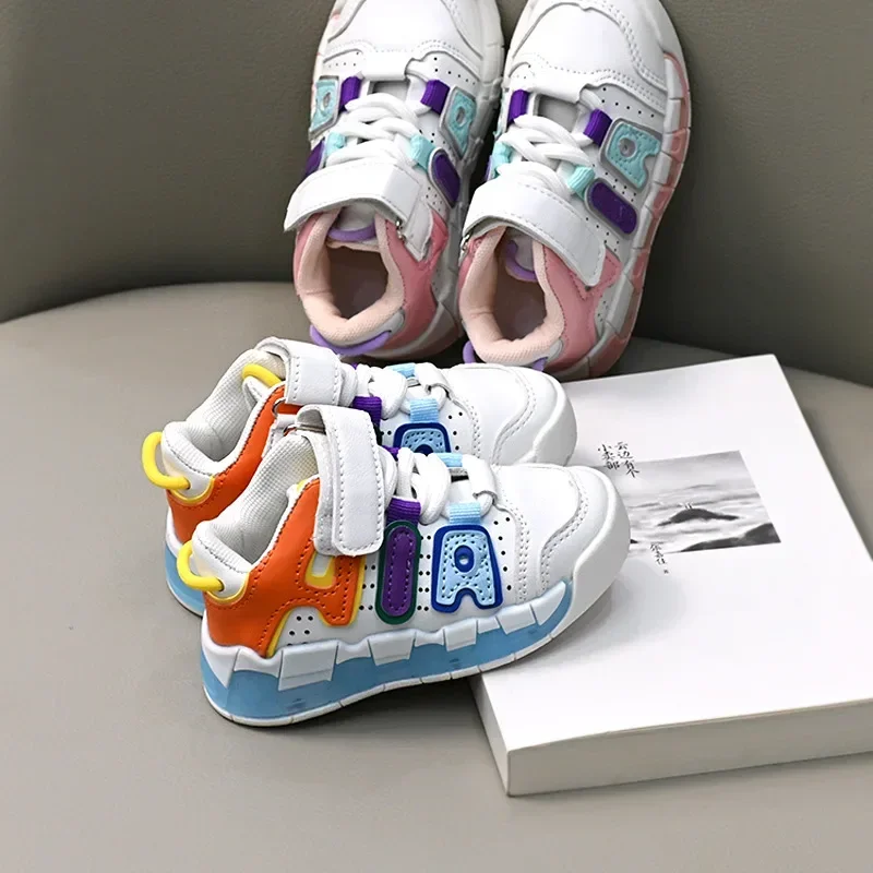 Children's Sneakers Boys Girls Non-slip Sport Shoes Toddler Non-slip Sneakers Casual Soft Shoes Kids Outdoor Four Seasons