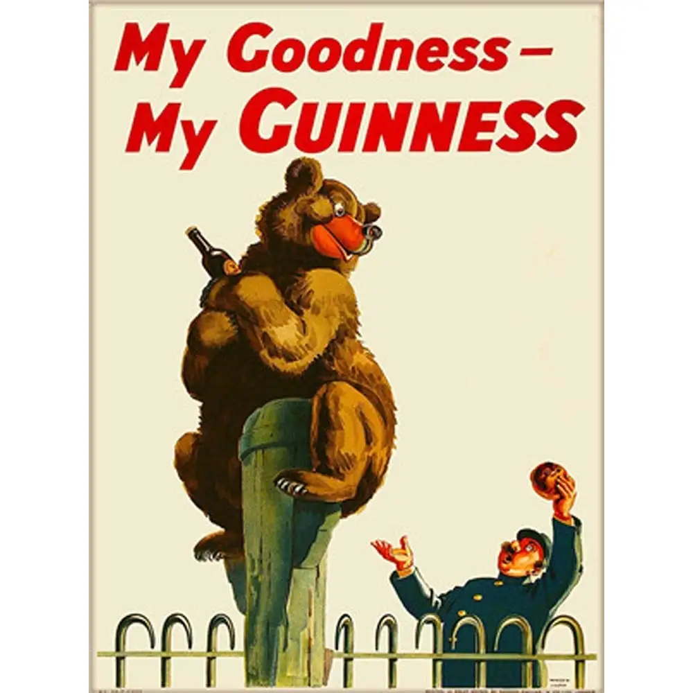 Keviewly Not My Mothery My Guinness Tin Signs Metal Poster Warning Sign Decor For Garage Home Garden Retro Tin Sign Wall Birthd