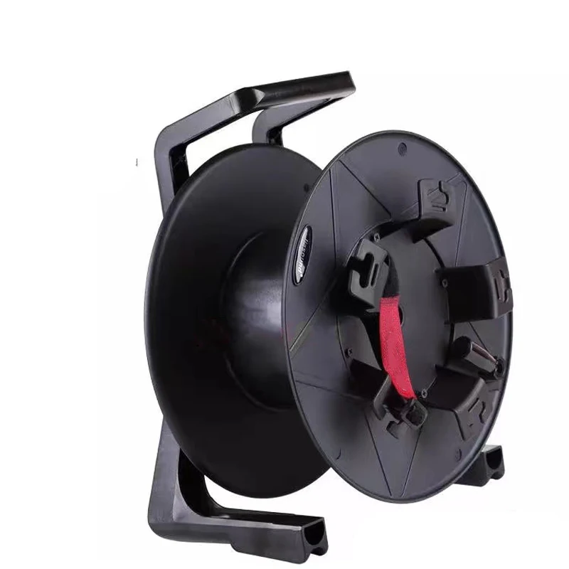 

Audio signal transmission cable Reel video signal cable reel Portable winding reel plastic wire reel no cable