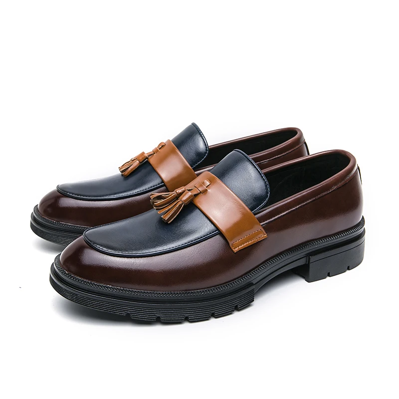 Leather Shoes For Man Genuine Leather Big Size High Quality Designer Formal Shoes Casual Fashion Business Oxford