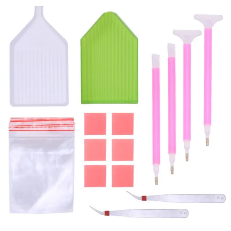 100PCS 5D Diamond Painting Glue Clay with 4PCS Diamond Painting Pens Cross  Stitch Tool Set Diamond Painting Wax and Sticky Pens Kits Accessories for  Diamond Dots Picture DIY Art Craft 