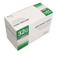 100 aiguilles de mésothérapie stériles Luer Lock 32G (1,5 mm, 2,5 mm, 4 mm, 6 mm, 13 mm) pour injection esthétique et remplissage cutané 1
