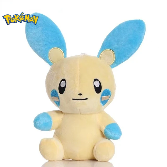 New Pokemon Plush Shiny Furret Mimikyu Riolu Smoliv Pidgeotto Plusle Minun  Peluche Soft Stuffed Toys Children Chirstmas Gift