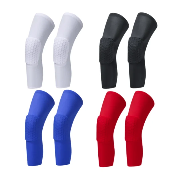 Basketball Volleyball Knee Pads Honeycomb Foam Support Compression Leg Sleeve Knee Brace Support Sport Kneepad Fitness Equipmet 2