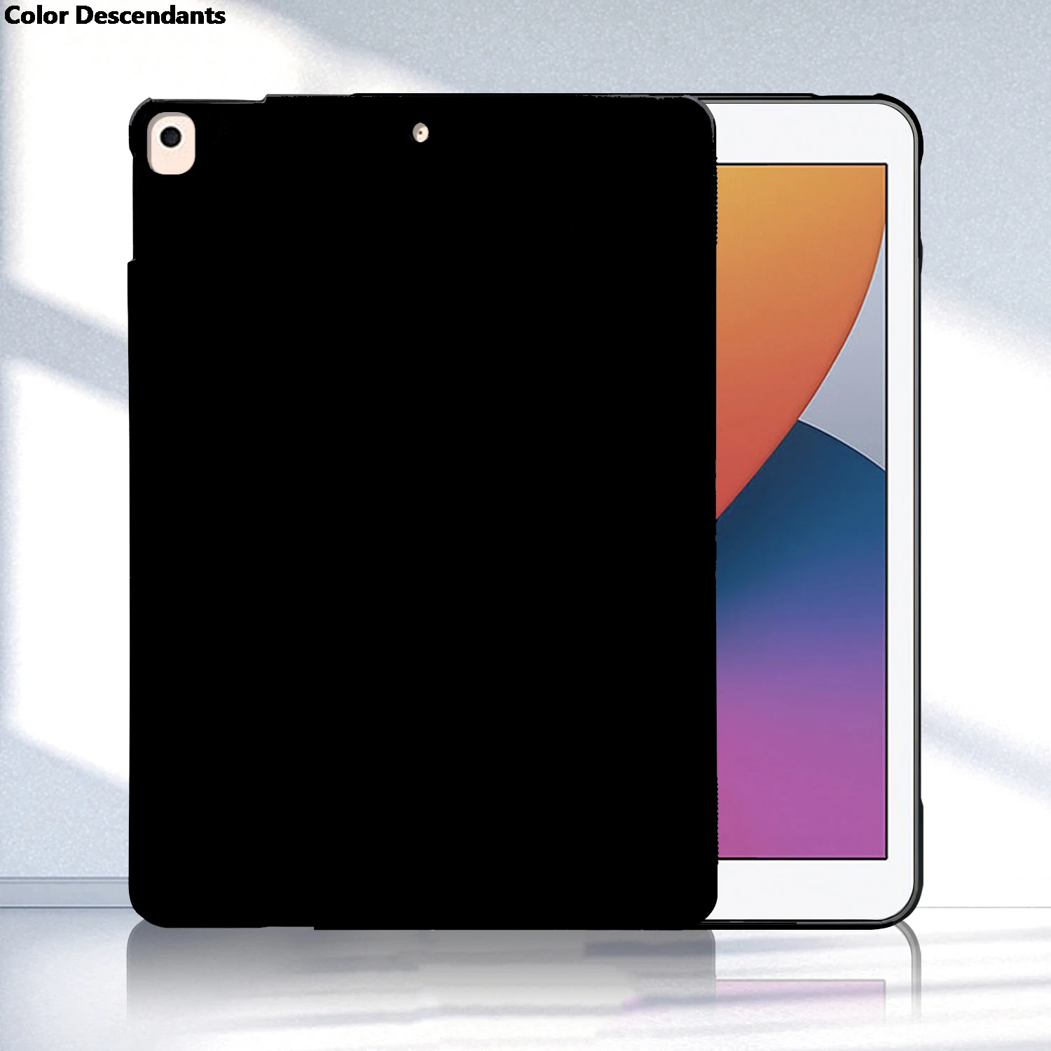 Shockproof Silicone Tablet Case - Black TPU Protective Cover