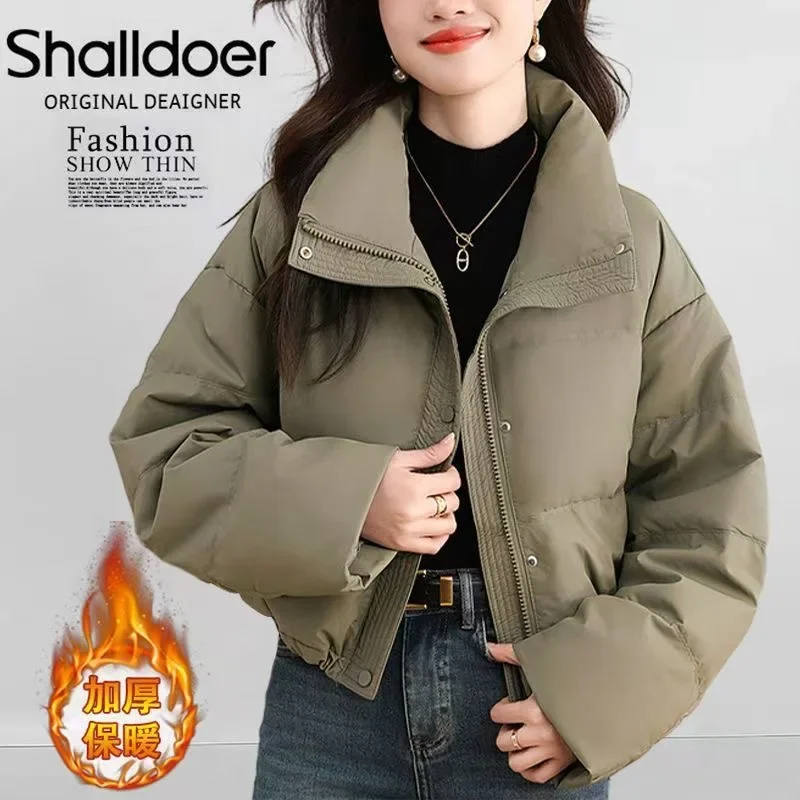 신상재킷 Short Padded Jacket Anew Women Golf Wear Winter Authentic Golf Jacket Fashion Keep Warm Casual Coat Women Clothes
