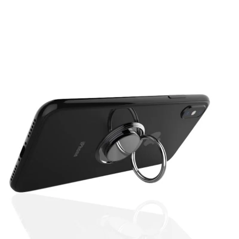 For HMD Skyline 6.55" 2024 HMDSkyline TA-1600 Back Ring Holder Bracket Phone Case Smartphone TPU Soft Silicone Cover 6