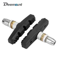 Deemount Quality V-Brake Pads MTB Mountain Bicycle Brake Shoes 60mm Threaded For Linear Pull Brakes All weathers 1