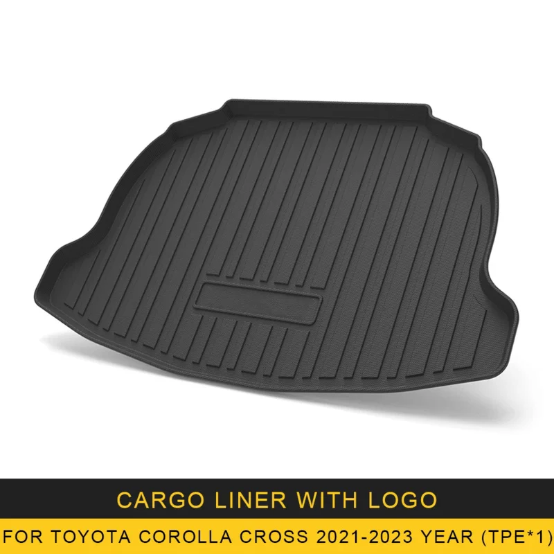 Per Toyota Corolla Cross 2021-2023 Car Cargo Liner Box Mat Tpe Antiscivolo Tronco Mat Tronco Vassoio Tappeto Accessori Interni