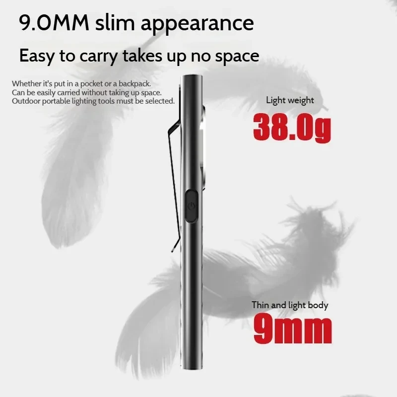 WT7 Flashlight Rechargeable Waterproof Long Distance