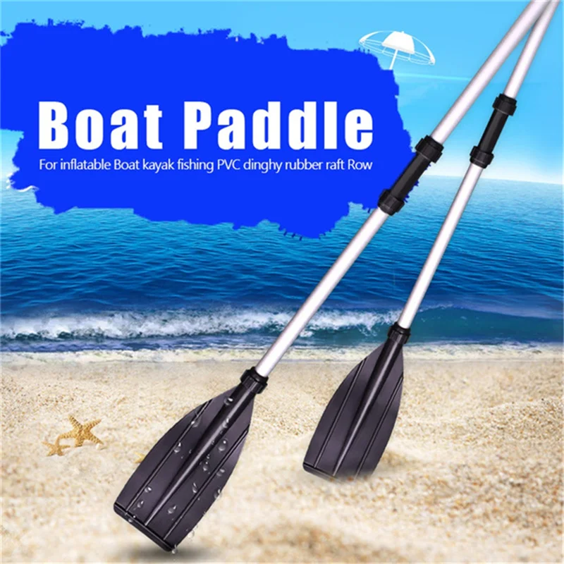 

2pcs/set Detachable Inflatable Boat Paddle Aluminum Alloy Durable Kayak Paddles