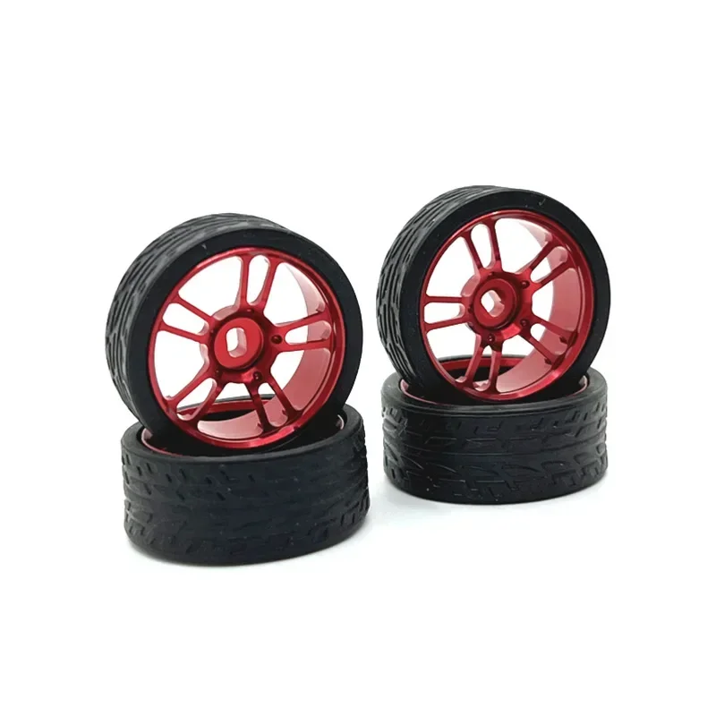 

Metal Upgrade, Two Wide And Two Narrow, 26.5mm Outer Diameter, Racing Wheel, For WLtoys Mosquito Car KYOSHO 1/28 RC Car Parts