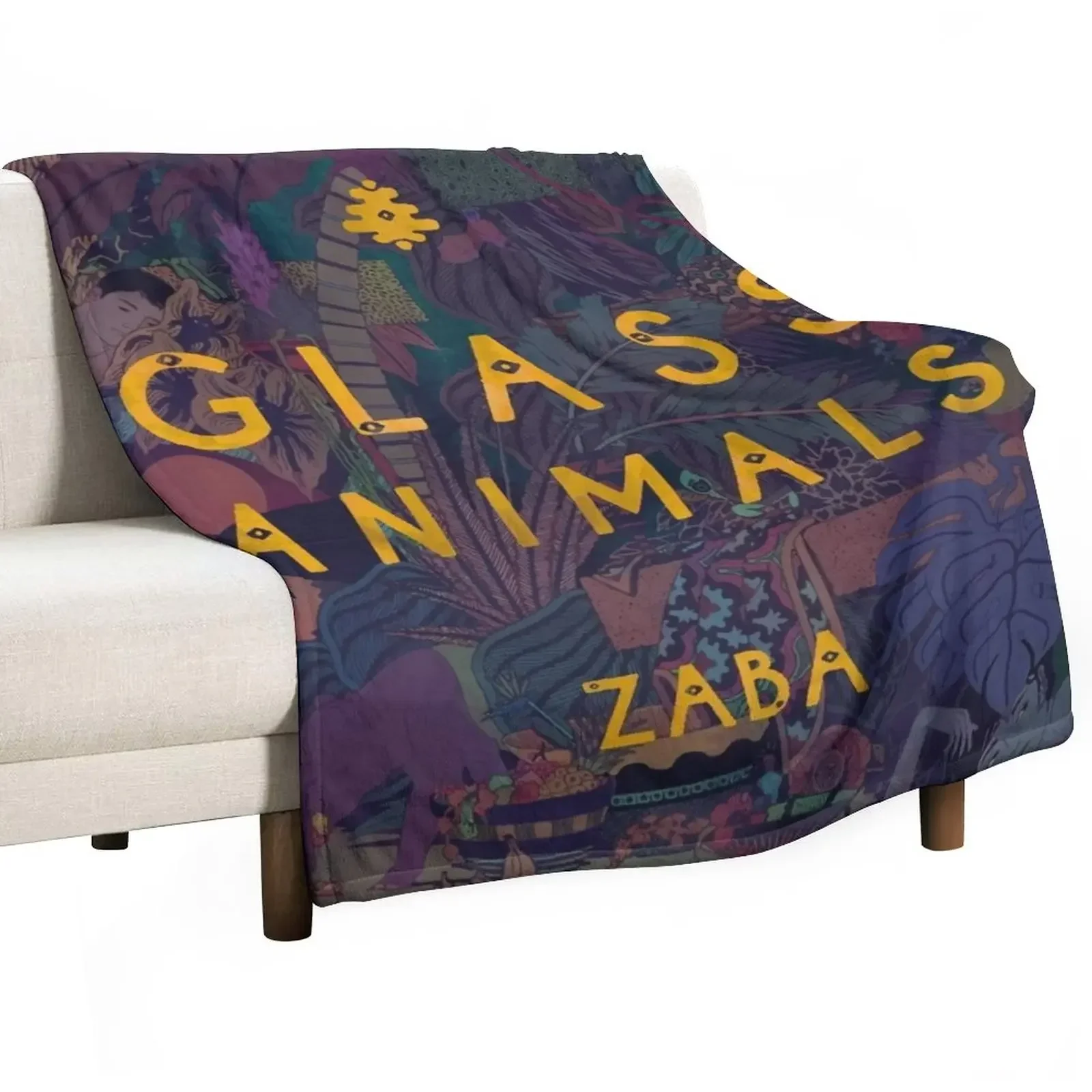 

glass animals Throw Blanket cosplay anime Baby Blankets