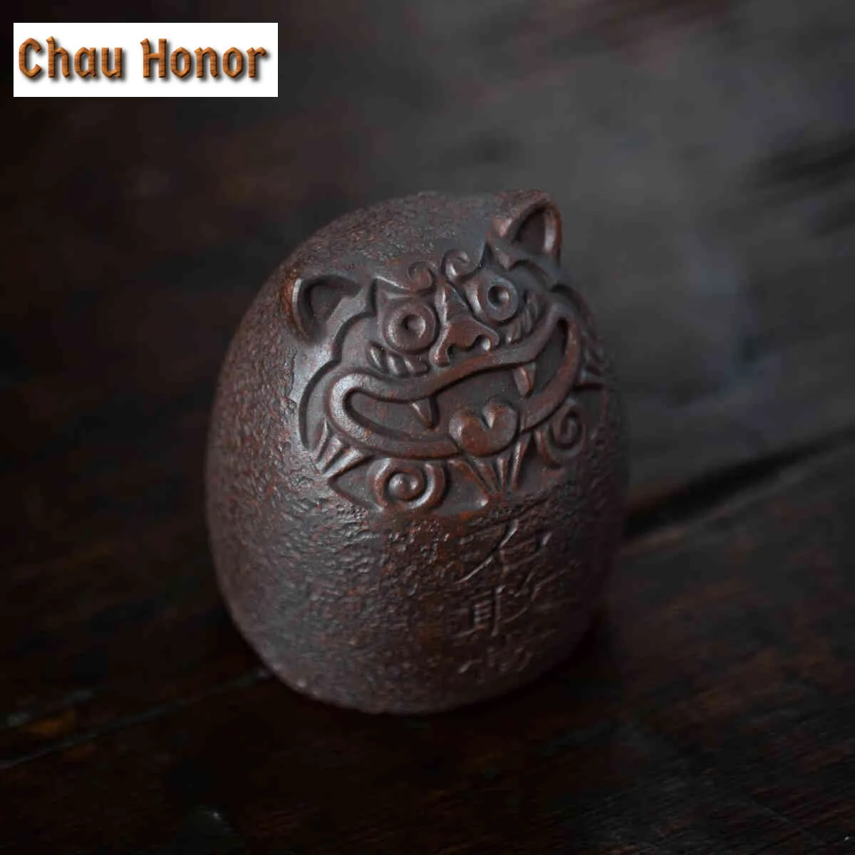 Yixing Boutique Purple Clay Tea Pet Ornaments Handmade Shigandang Tiger Sculpture Crafts Teaware Decoration Accessories Gifts