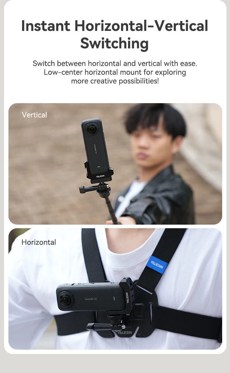 Expansion Adpater For X4 1/4 Adapter Cold shoe Adapter For X4 Action Camera Ac
