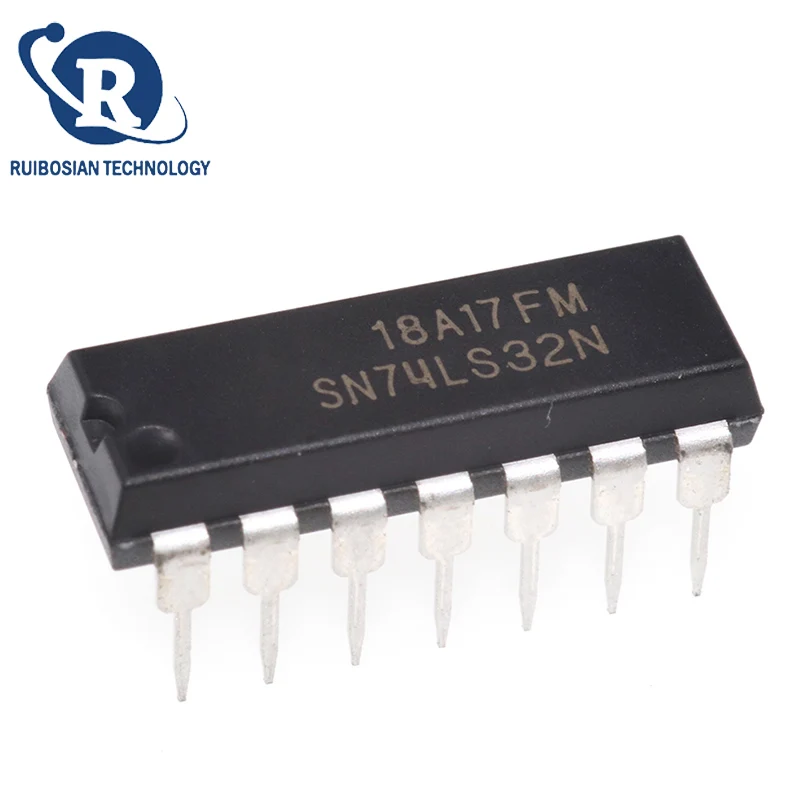 Circuiti Integrati 74LS32 10 Pezzi Circuiti Integrati HD74LS32P / 74LS32 / SN74LS32N DIP HITACHI - Per Elettronica E Riparazioni Nintendo S - Foto 4