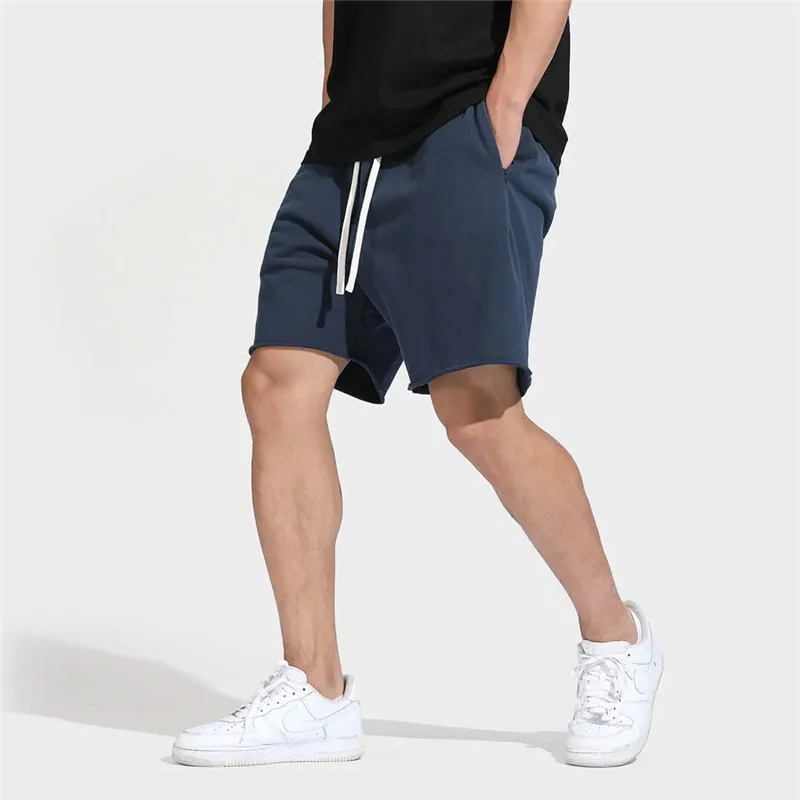 2024 New Men's Fitness Sports Shorts Men's Summer Trend Breathable Loose Leisure Running Basketball Training Fitness Pants 6